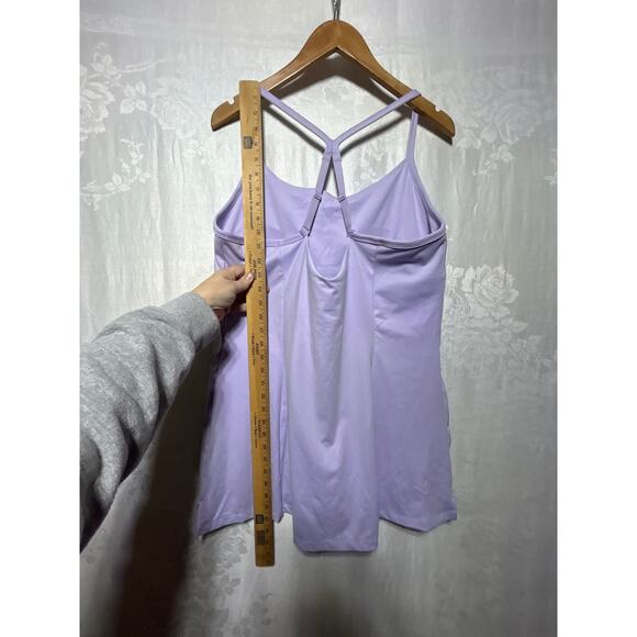 PINK Victorias Secret Romper XXL Purple Dress Active Performance - Picture 8 of 12